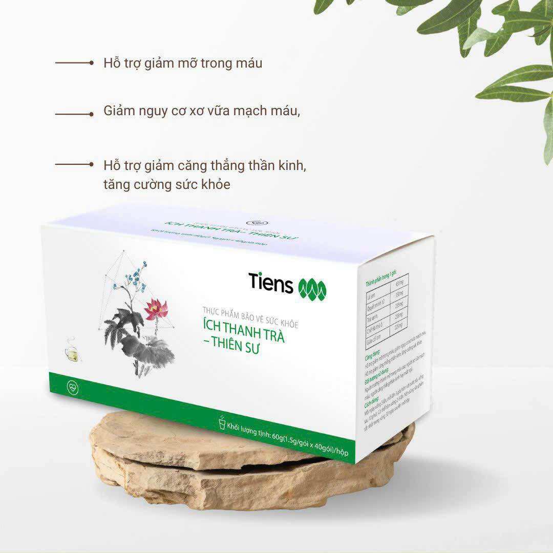ÍCH THANH TRÀ LÀM SẠCH MỠ MÁU ĐÀO THẢI ĐỘC TỐ