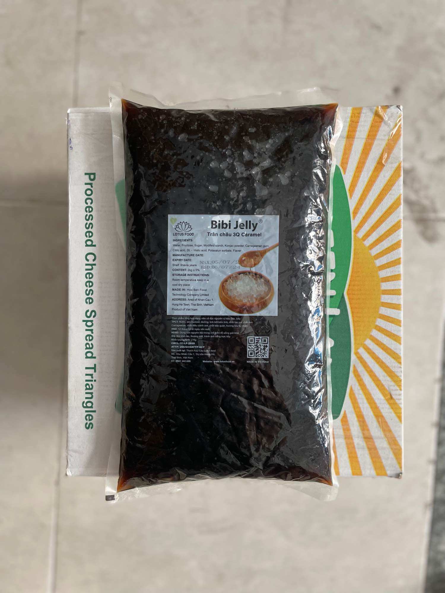 Trân Châu 3Q BiBi Trắng-Đen Bịch 2kg