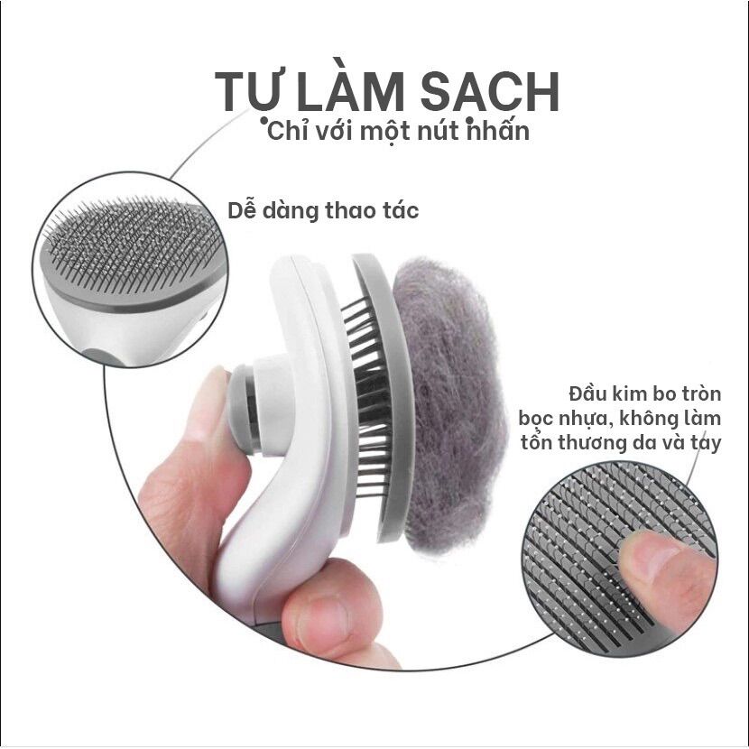 Lược Chải Lông Chó Mèo