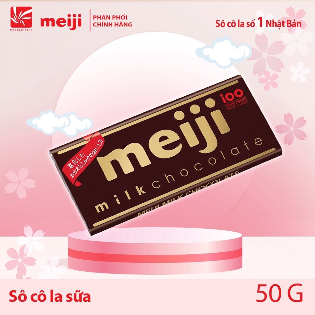 Socola Sữa Meiji Milk 50g