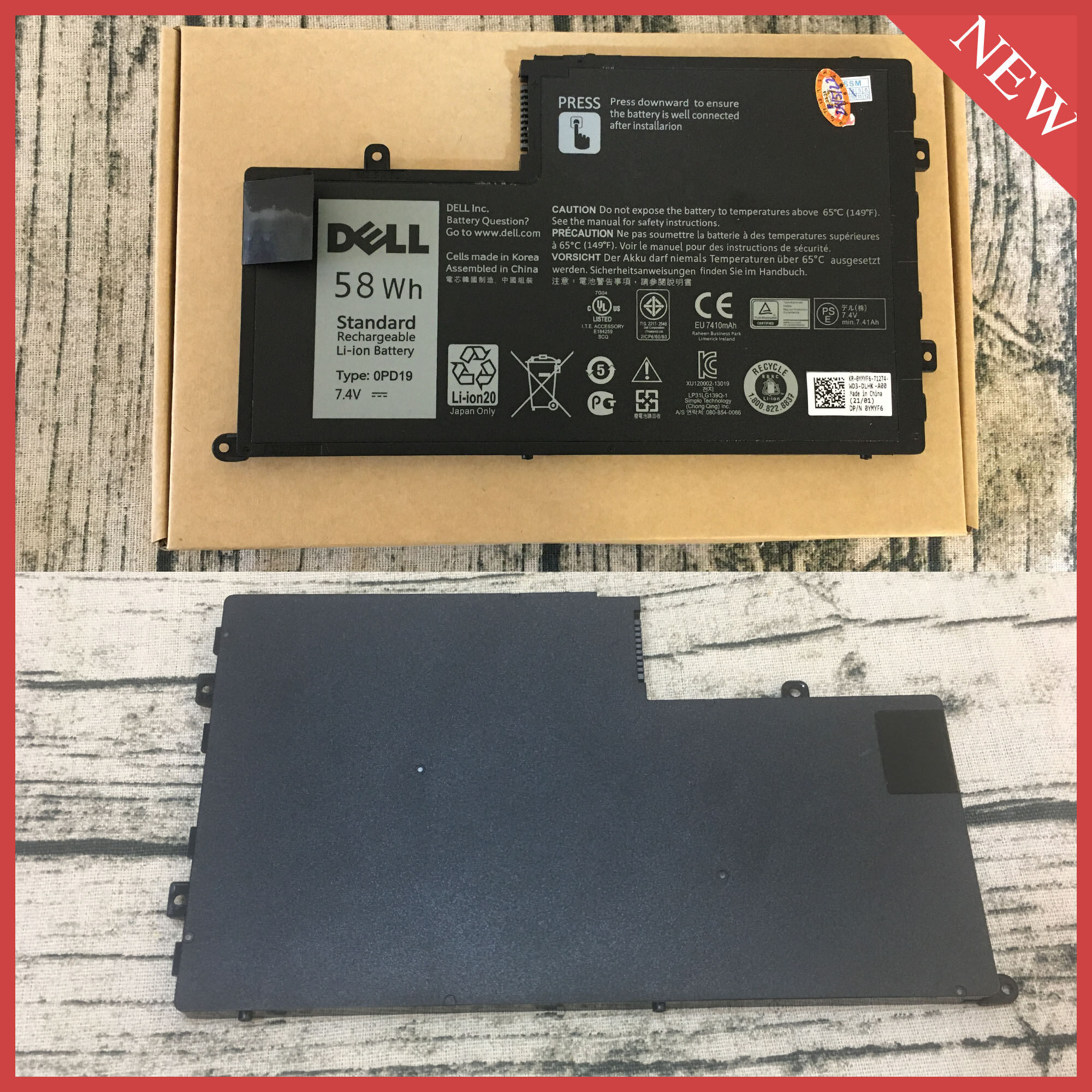 Pin dell Latitude 3550