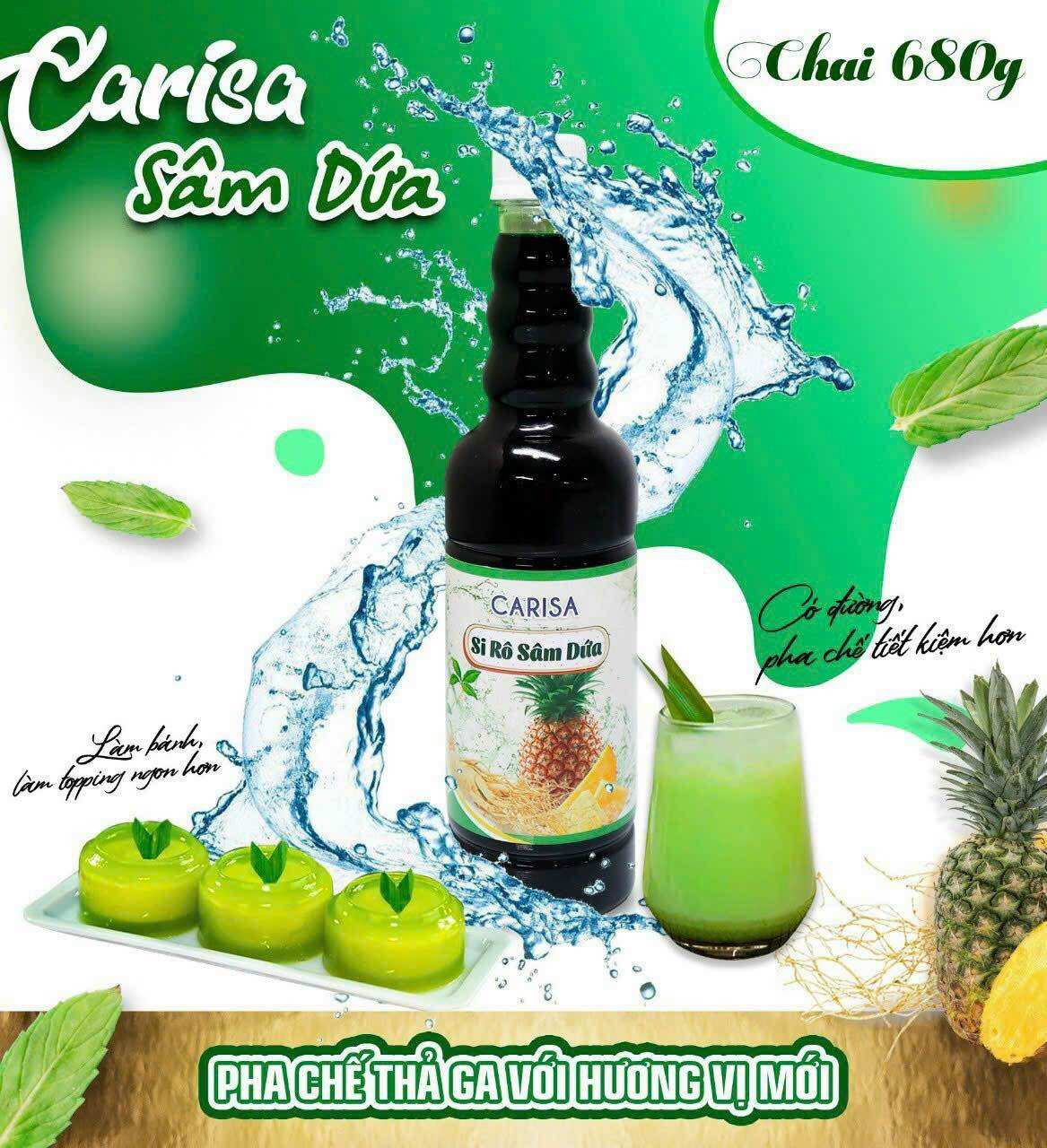 Vina Syrup Sâm Dứa 750ml