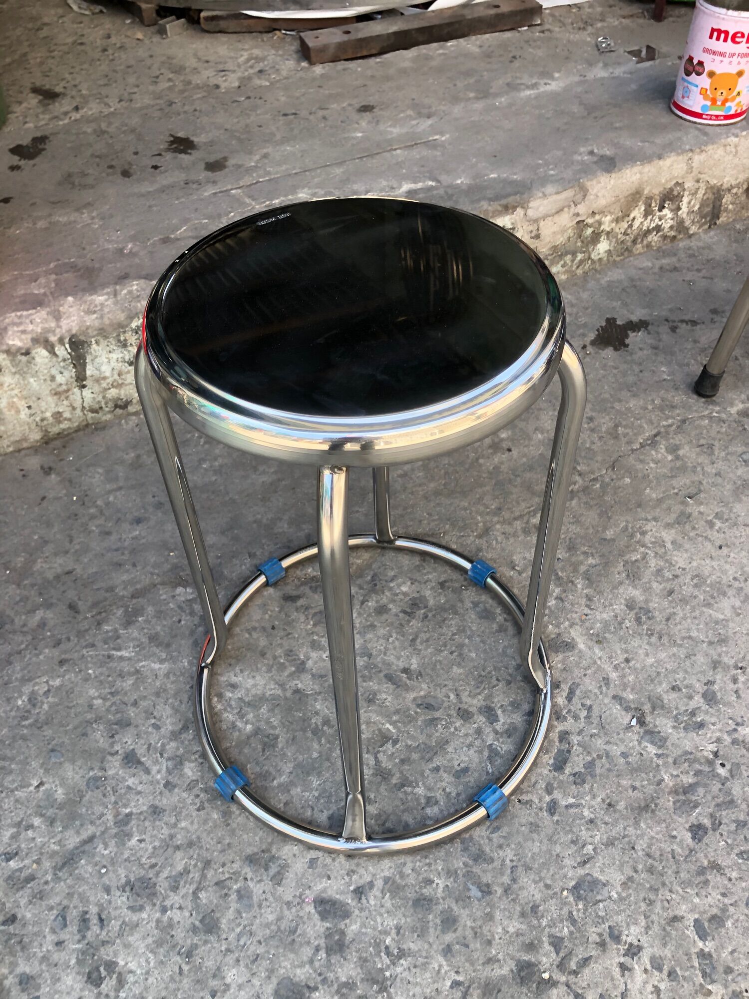Ghế đôn inox 304 100% cao 50cm