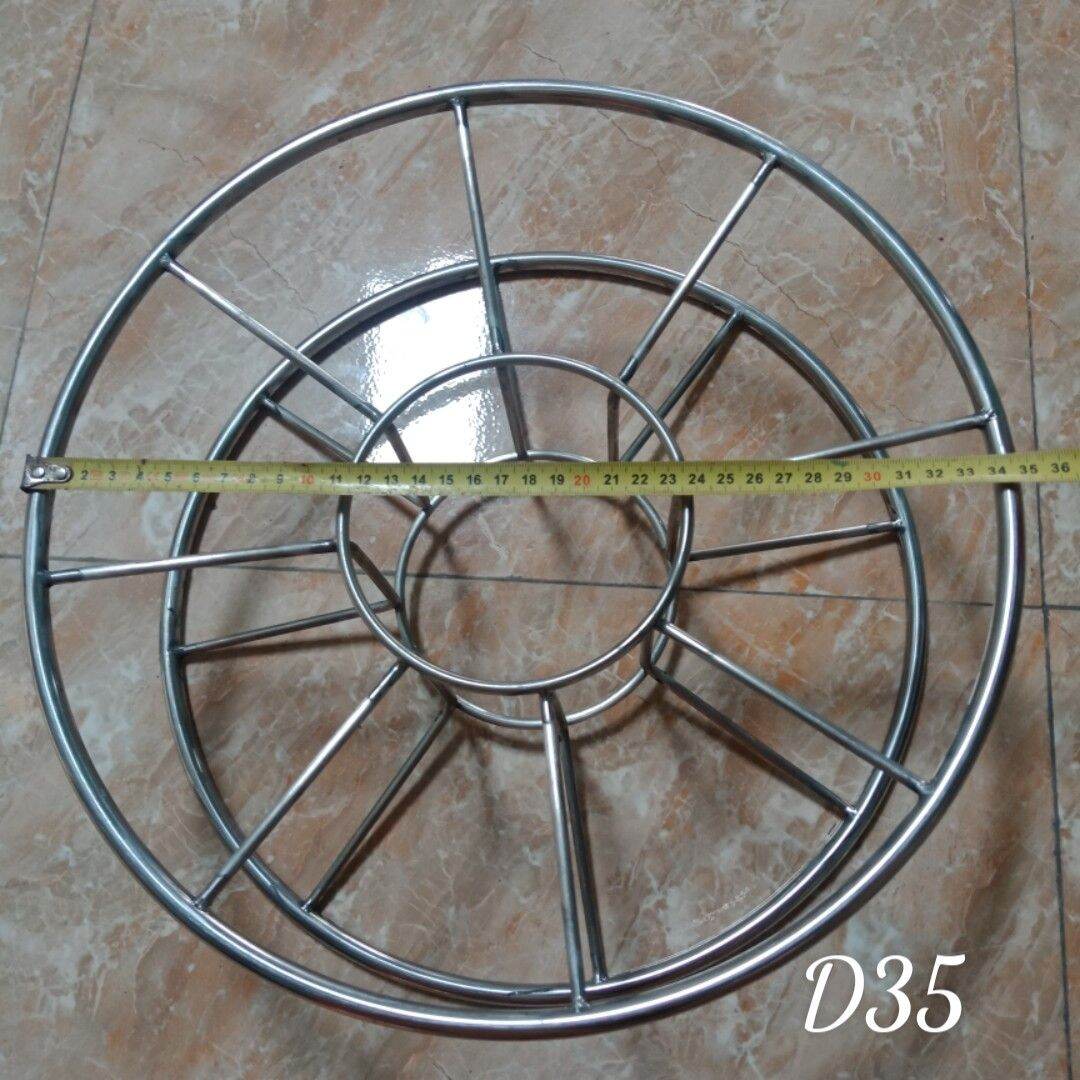 QUẤN DÂY, CUỘN INOX D35cm, CHỐNG han rỉ