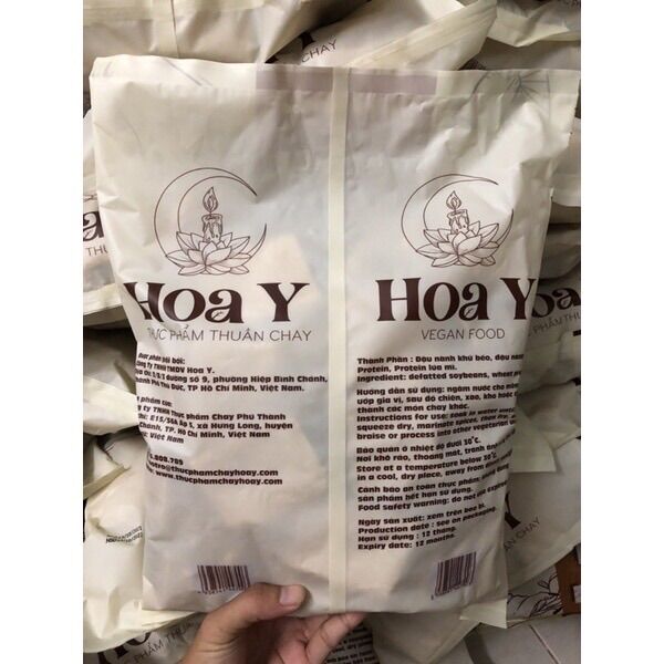 ( Combo 2kg ) 2 bịch Sườn Non Chay Hoa Y ==> Chính hãng