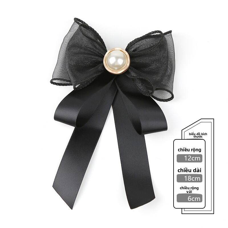 Phụ Kiện Trang Phục Nữ Pure Color Graduation Decor Butterfly Bow Tie Lace Fashion Korean Style Shirt Accessory Necktie