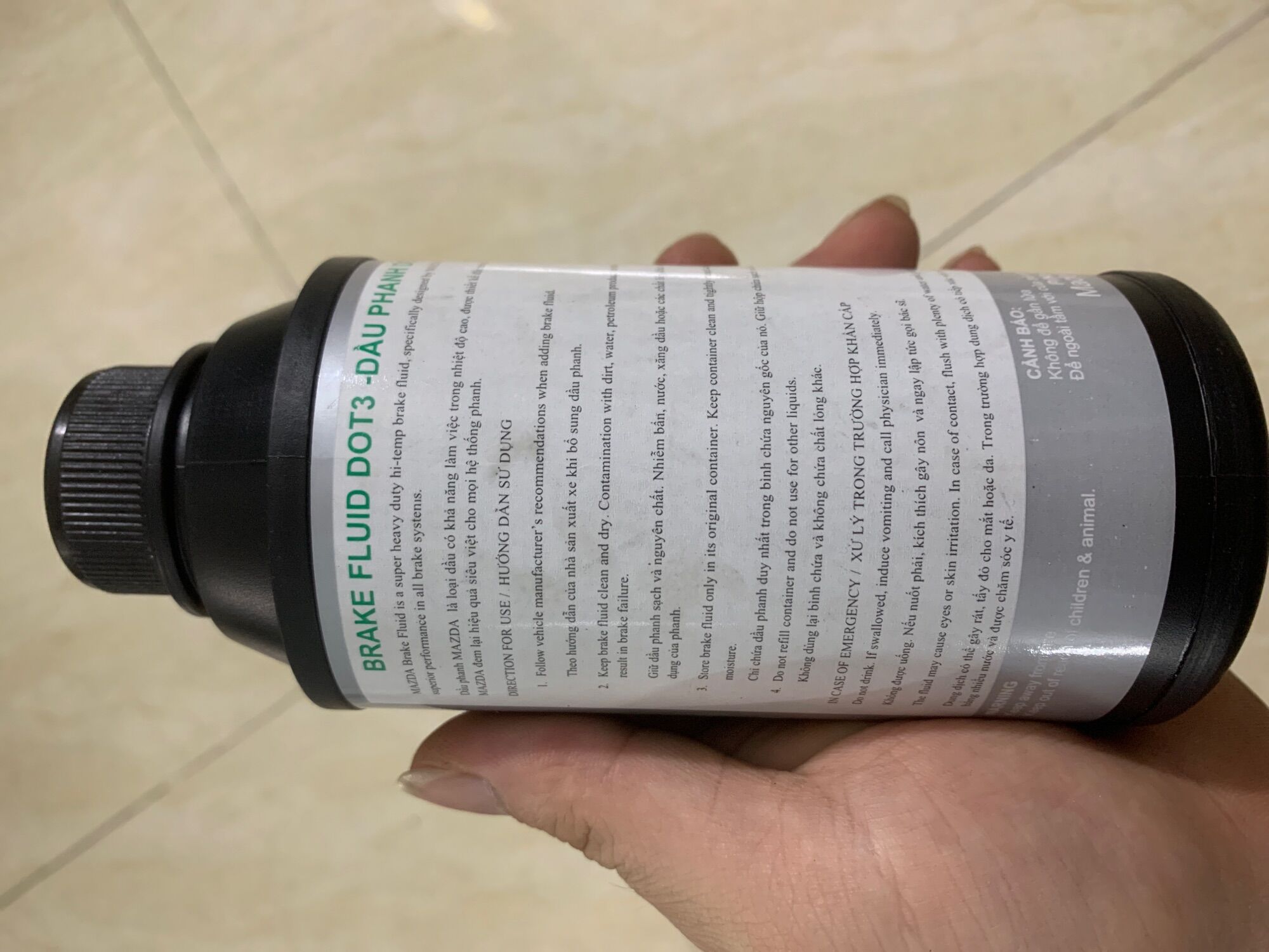 Dầu phanh mazda Dot3 chính hãng