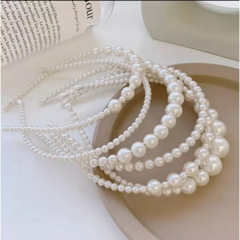 Cài tóc nữ cài ngọc phong cách Hàn Quốc