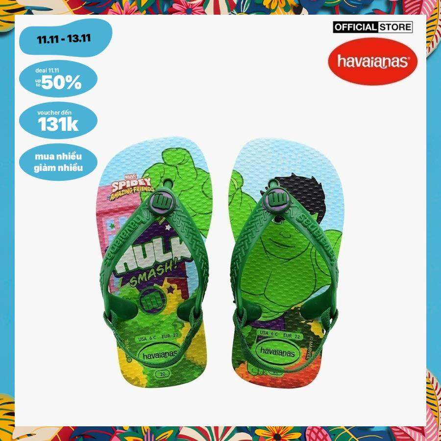 HAVAIANAS - Giày sandals trẻ em Baby Marvel 4147132-0001