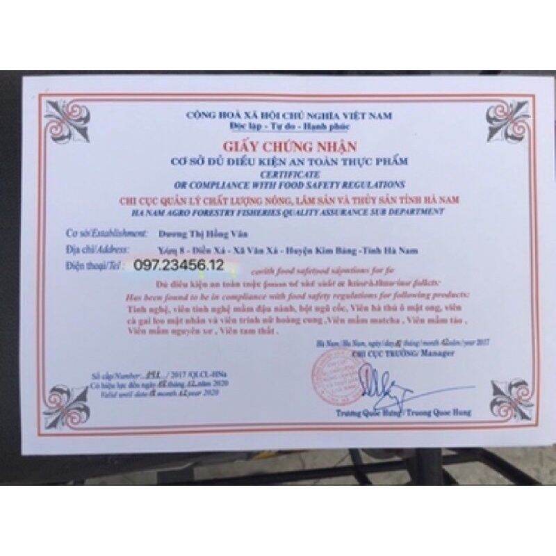 500g viên mầm ca cao giảm cân giảm eo