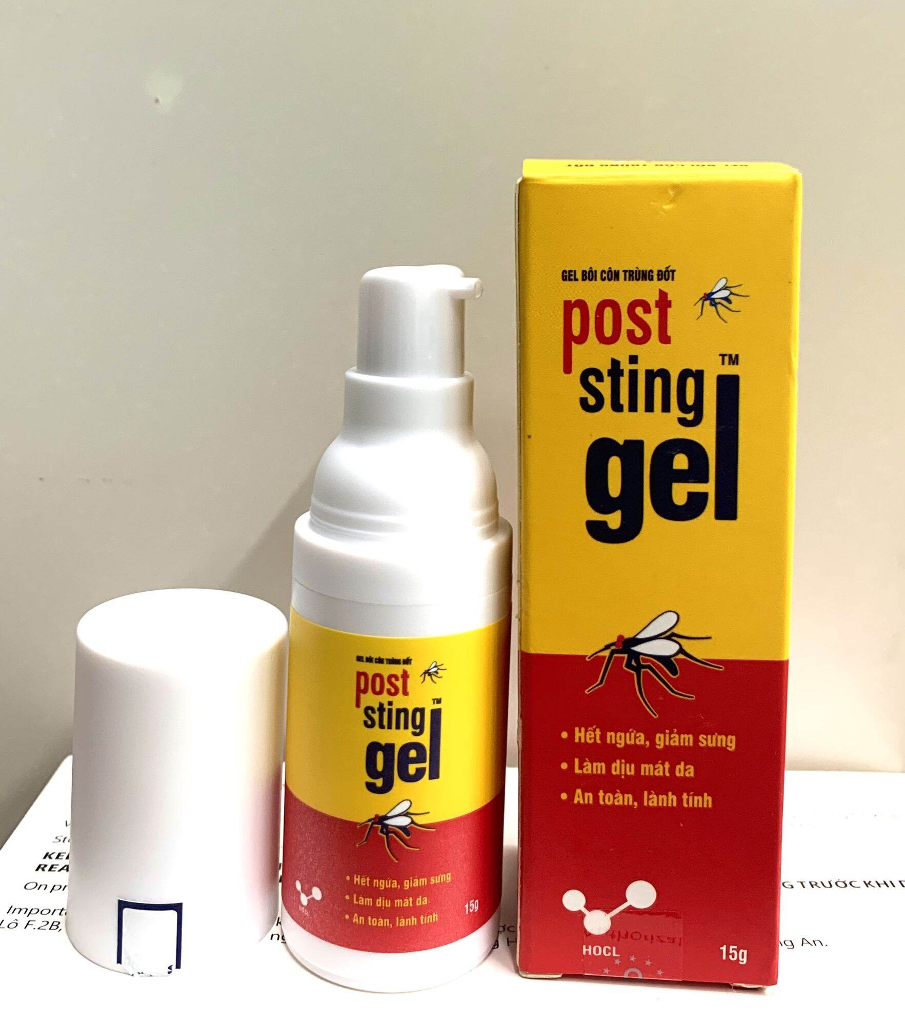 [CHÍNH HÃNG] Gel Bôi Côn Trùng Cắn (Kiến Ba Khoang, Muỗi...) Post STING GEL