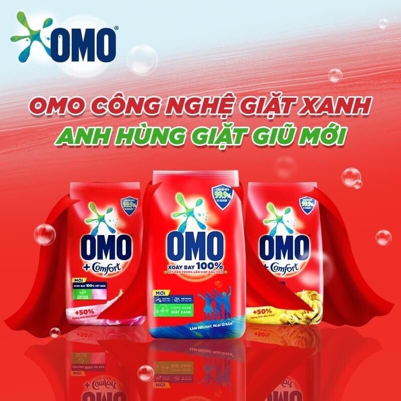 BỘT GIẶT OMO 1,2KG