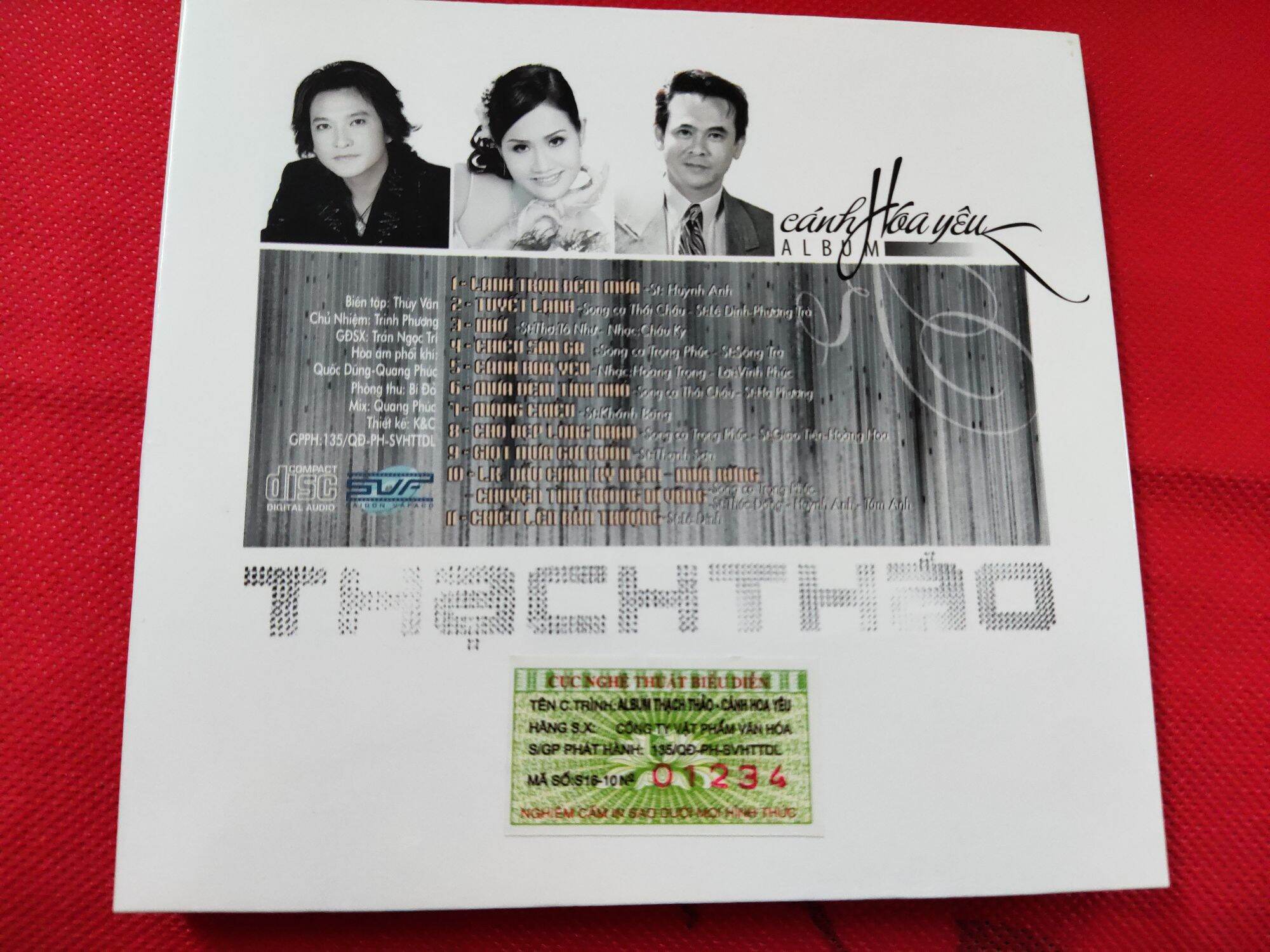 Cd Thach Thao - Petals of Love