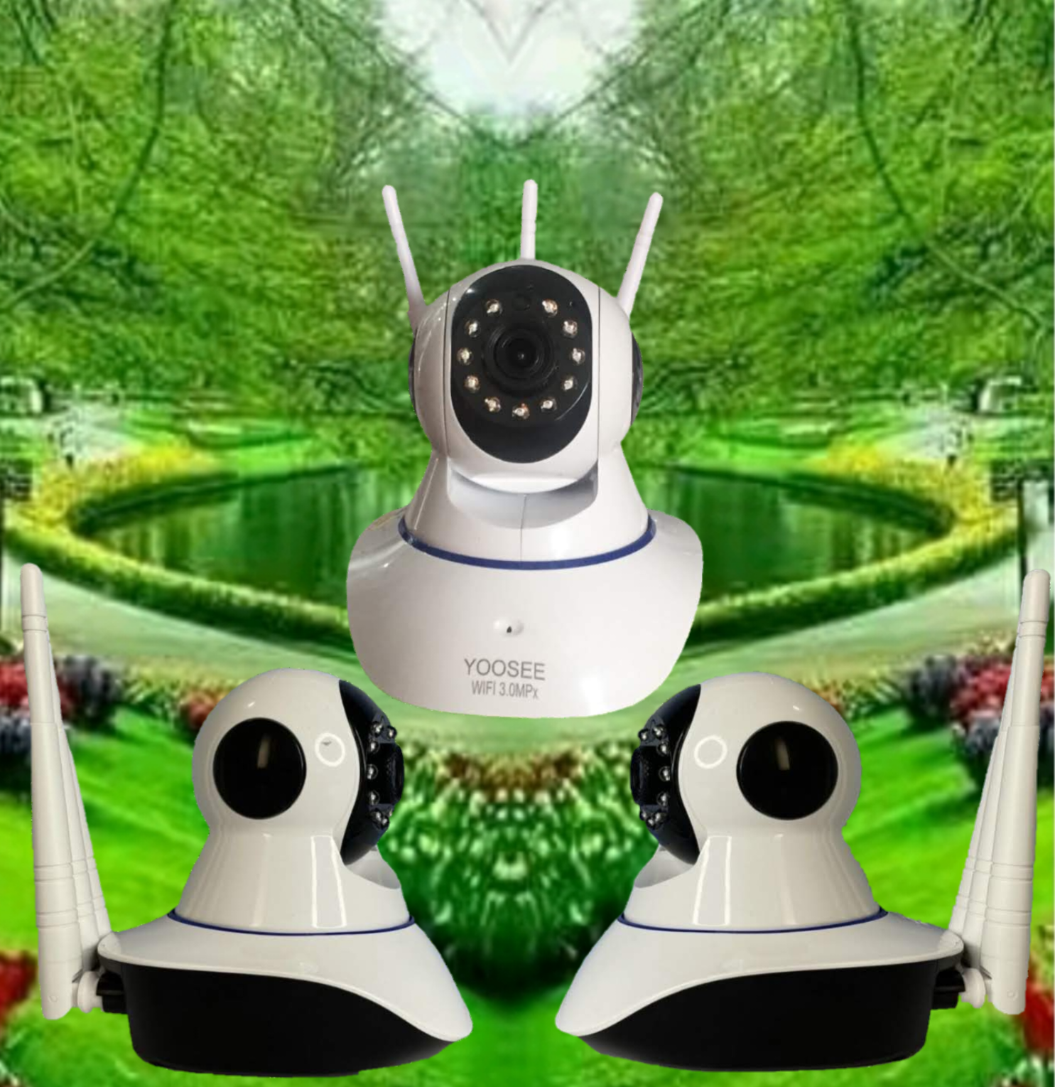 Camera YooSee 3 Râu  3Mpx 2K Utra HD