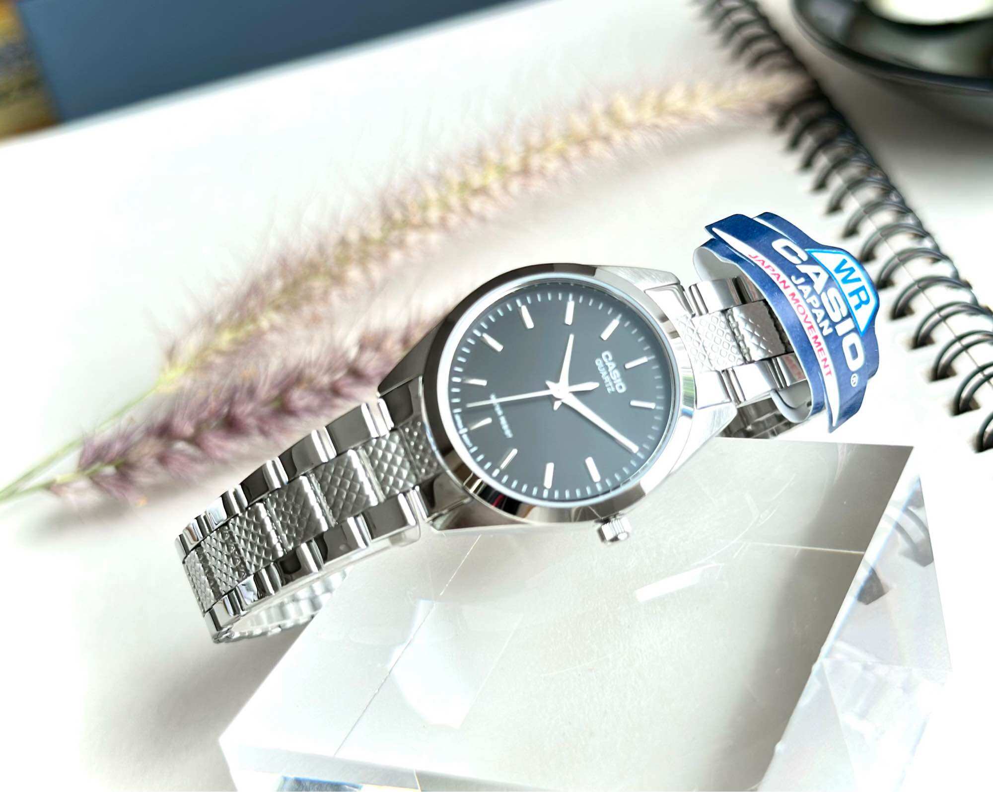 Đồng Hồ Nữ Casio Japan Dây Thép LTP-1274D-7A