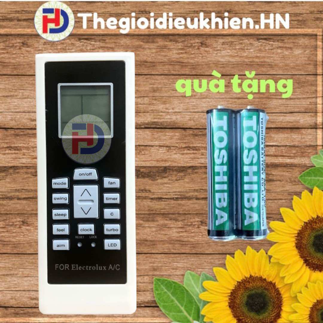 Điều khiển điều hoà Electrolux ( màu đen) - Remote máy lạnh Electrolux