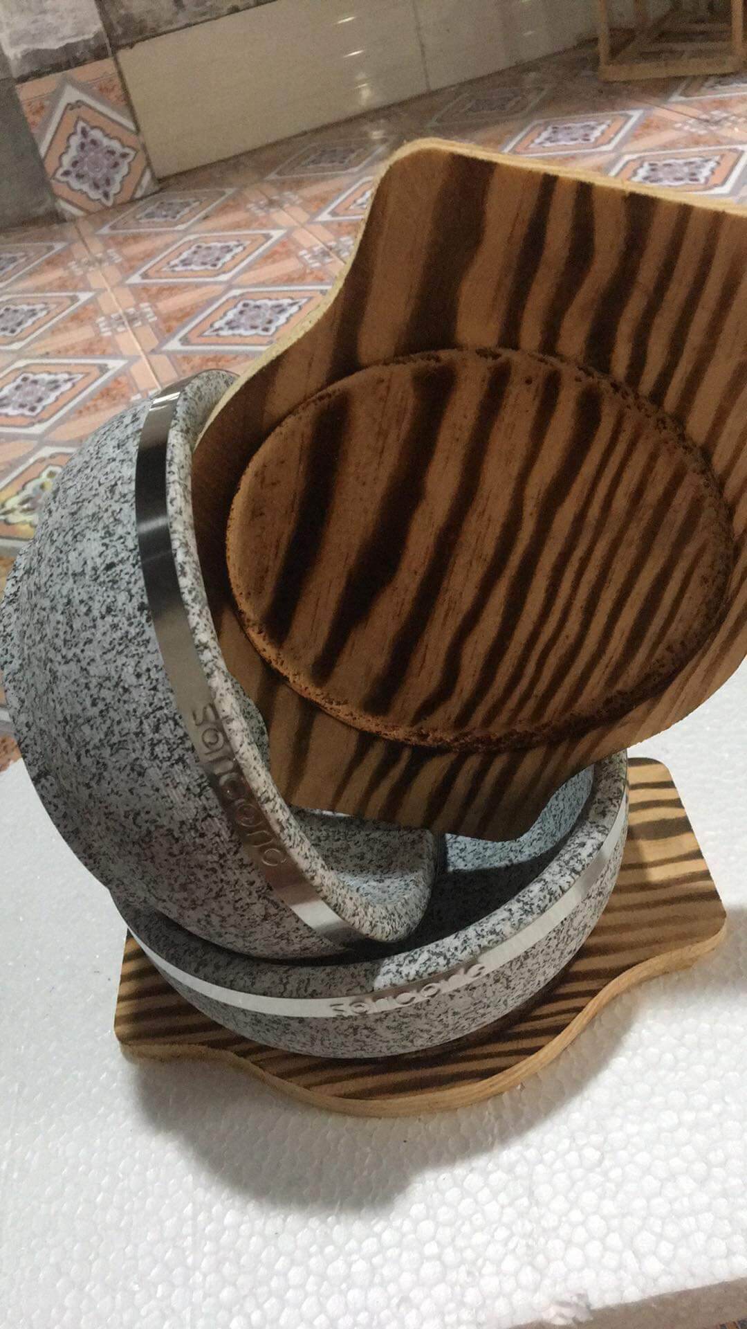bát đá giữ nhiệt 16cm