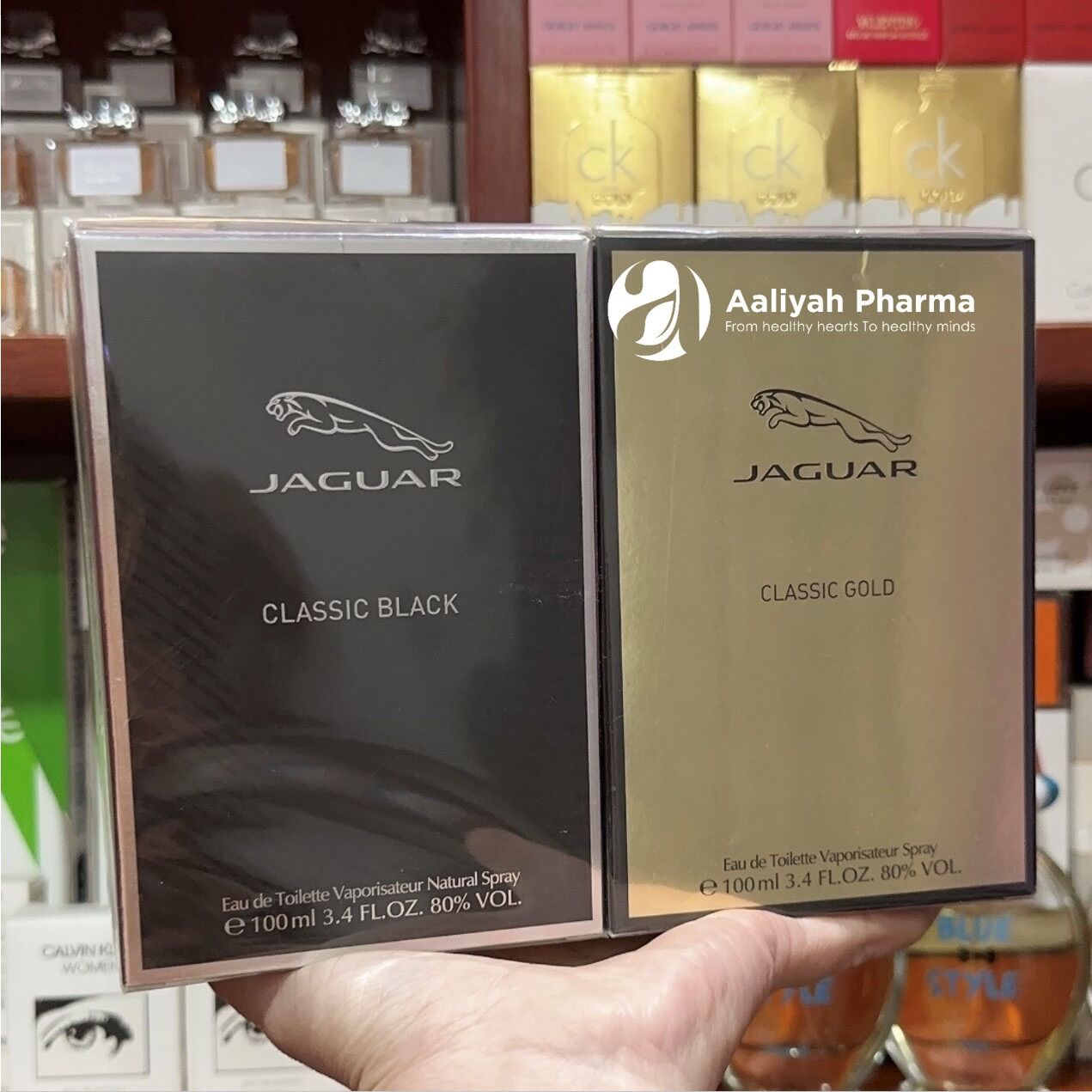 Nước hoa nam Men's Jaguar Classic Eau de Toilette 100ml Anh