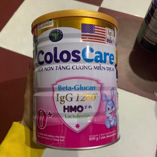Sữa bột ColosCare 0+ 800g