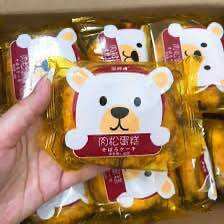 1 Cái bánh ruốc gấu thơm ngon