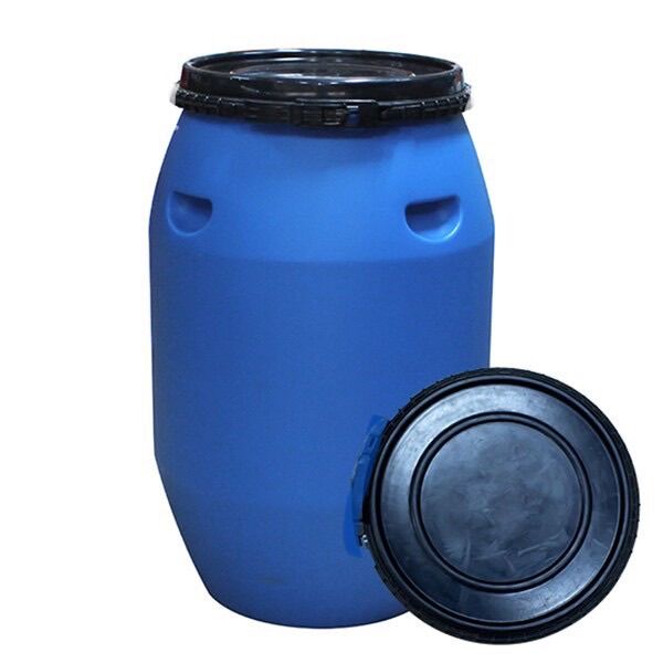 Thùng phuy nhựa xanh 120l, thùng phi nhựa 120l, thùng đựng nước,...