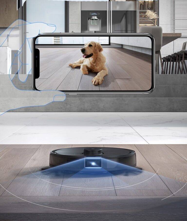 Robot hút bụi lau nhà Ecovacs Deebot T8 Aivi Plus B