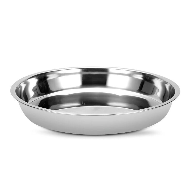 Khay tròn inox 304 dày, khay cỡ cực lớn, khay làm bánh, khay hấp, khay cơm, khay bằng, khay bằng