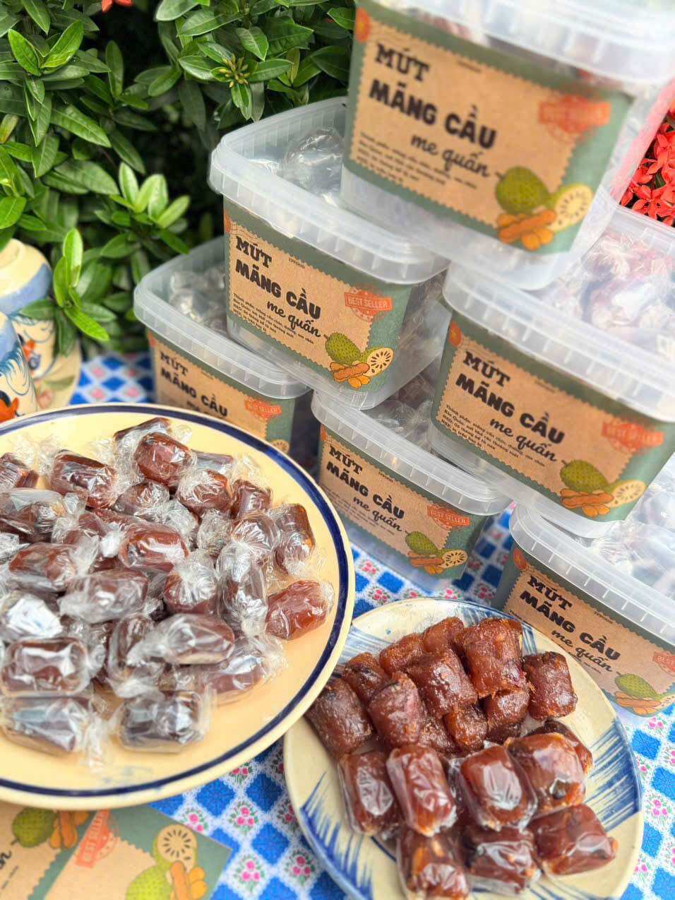 MỨT MÃNG CẦU ME QUẤN 500g – hương vị Tết Miền Tây