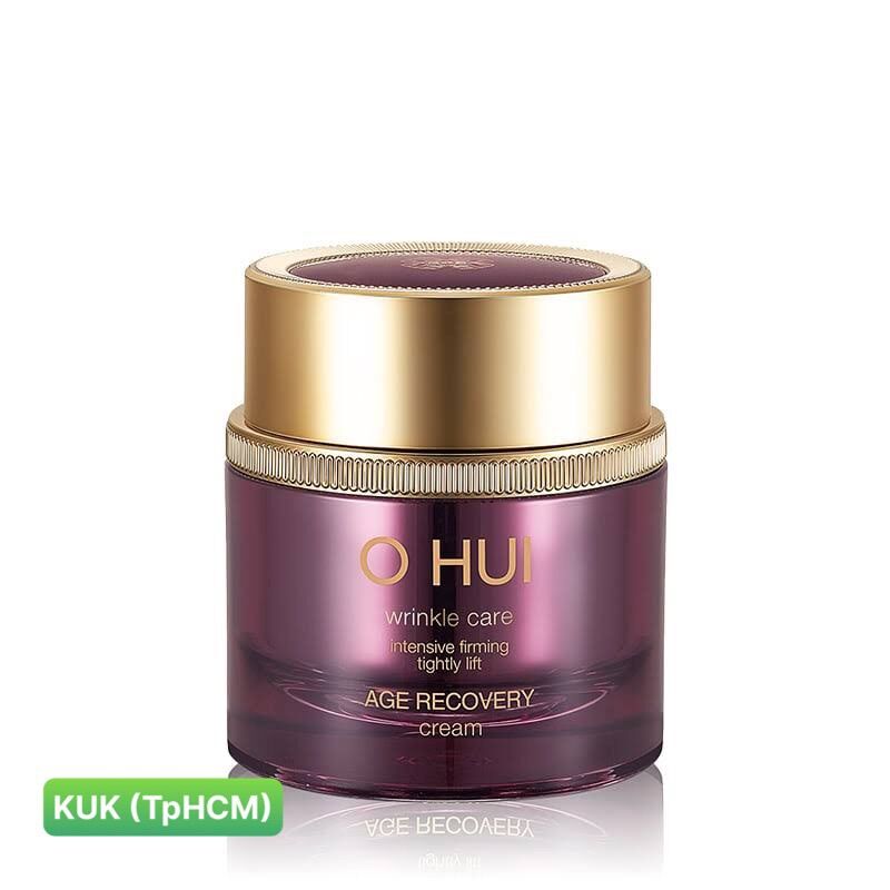Kem dưỡng phục hồi da lão hóa ohui age recovery cream 50ml