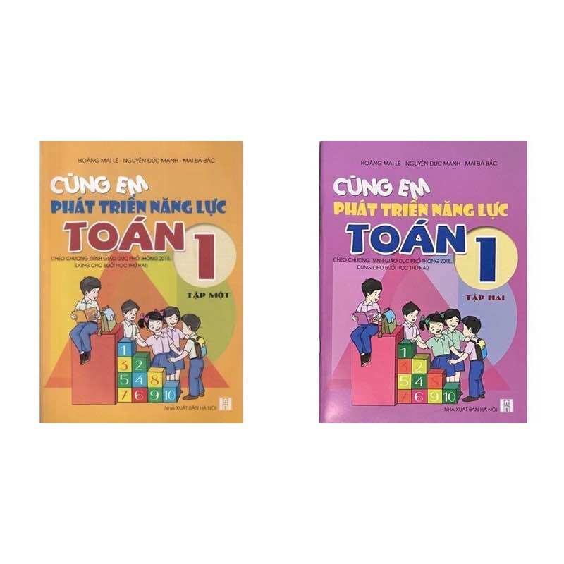Sách - cùng em phát triển năng lực toán lớp 1