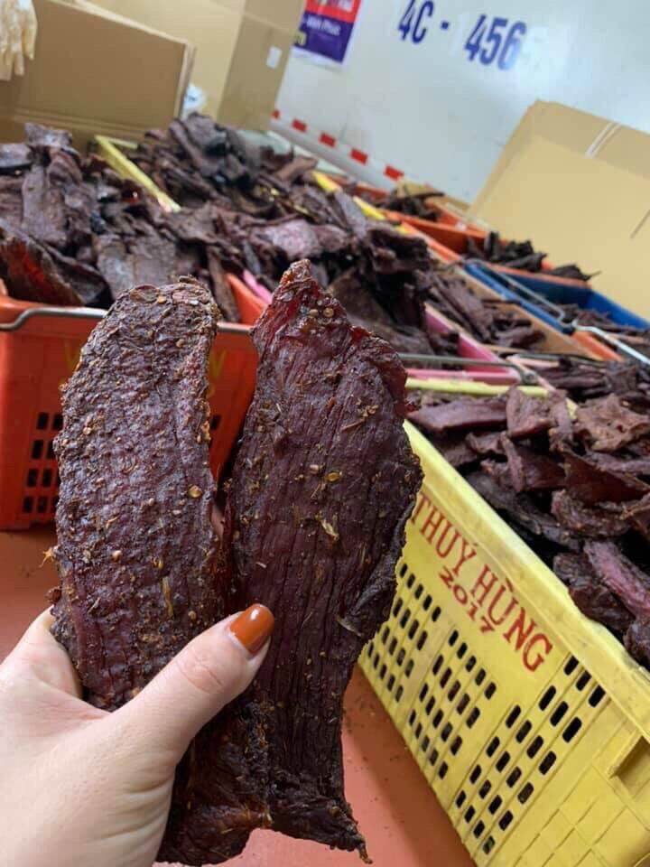 Thịt trâu gác bếp - Đặc sản Tây Bắc | tặng chẩm chéo[ có chứng nhận VSATTP]500gram