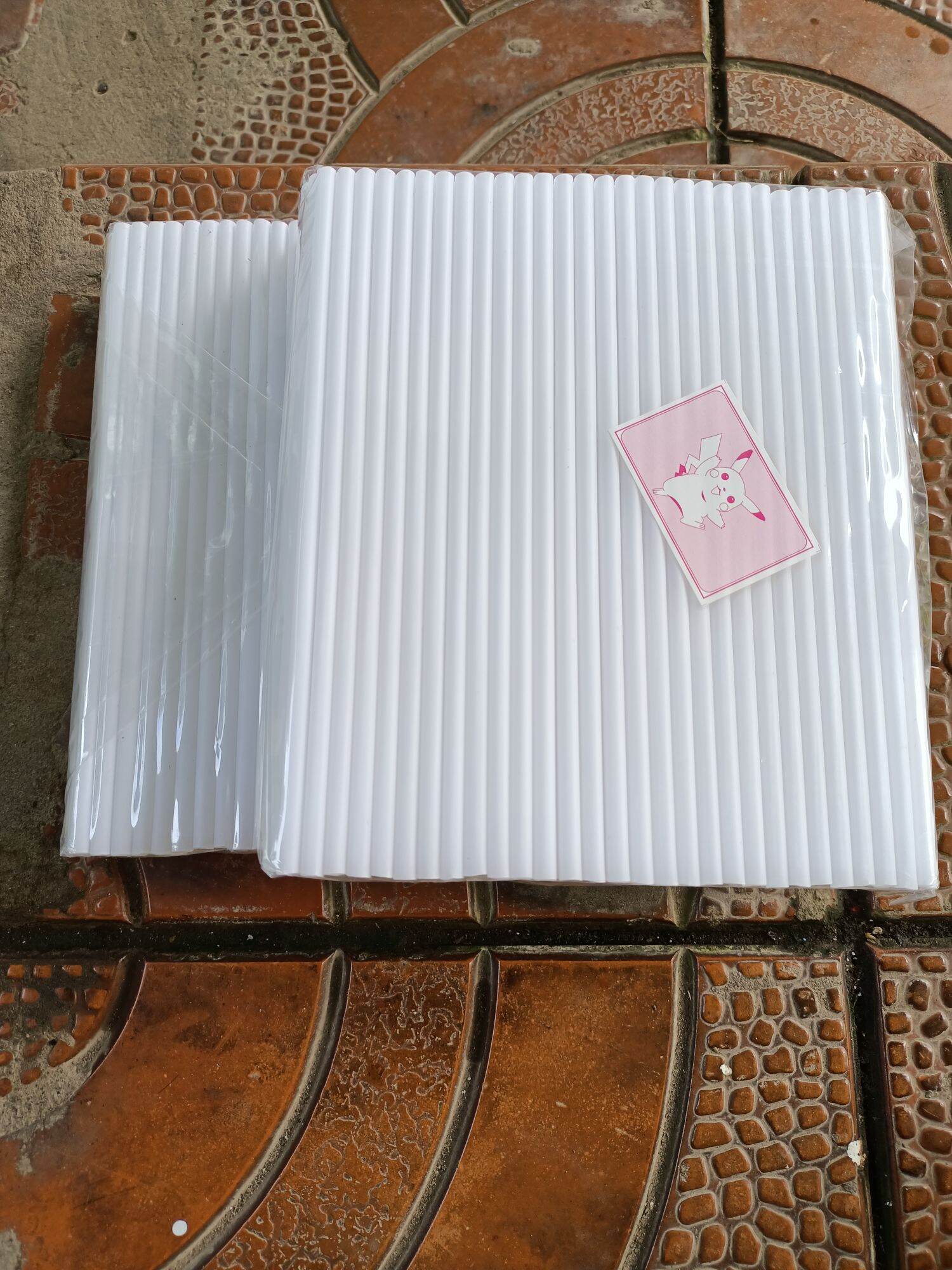 Bịt 150g ống hút trắng
