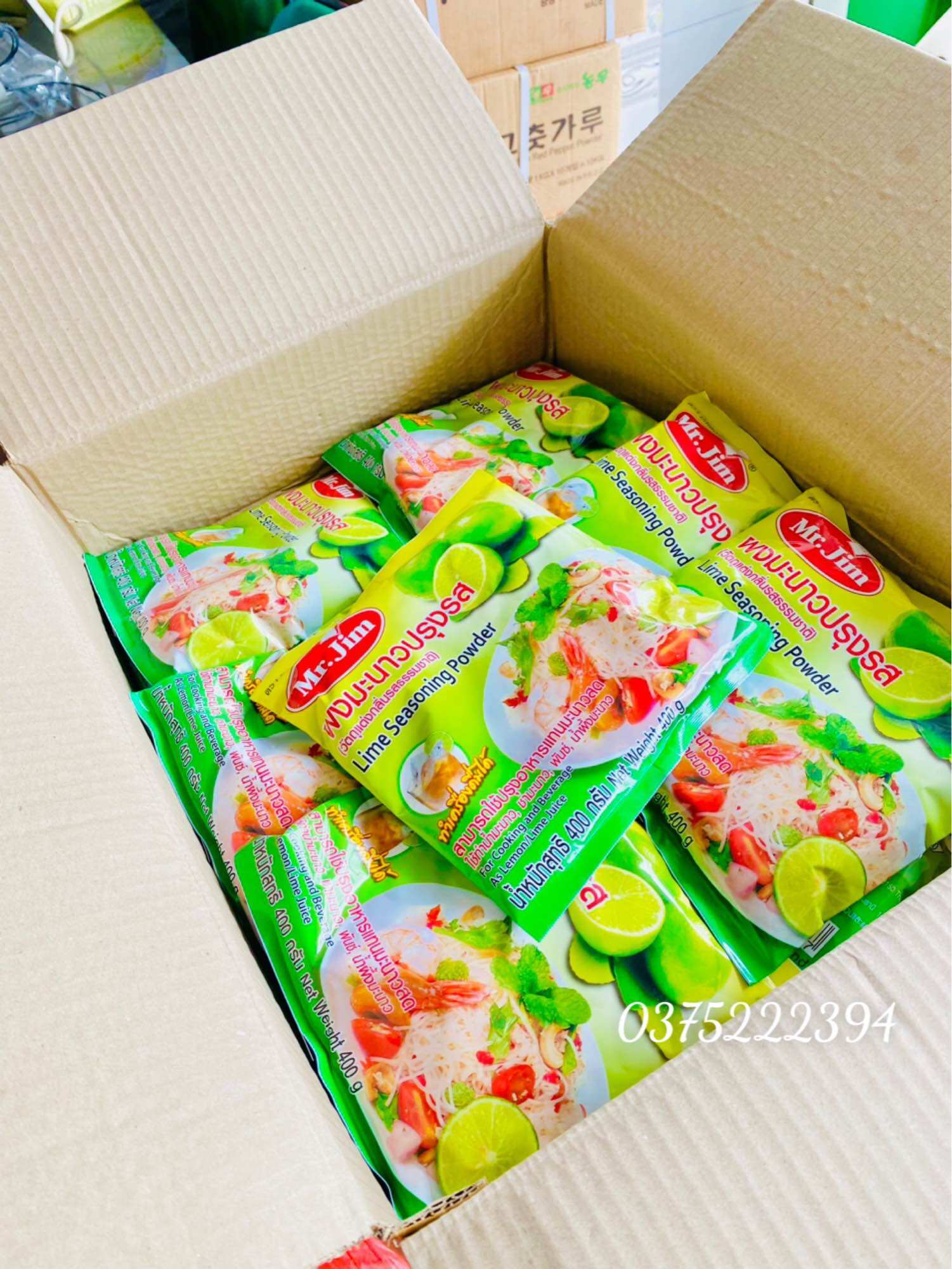 Bột chanh Mr.Jim Thái - 400gr/gói