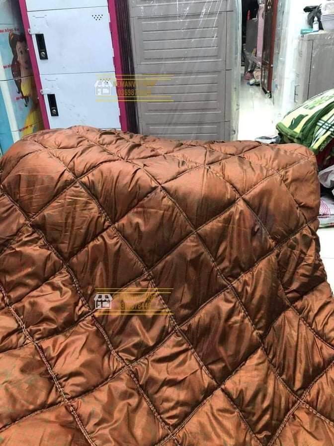 Nệm trải sàn, chăn phao dày phi mát 1m5*1m9