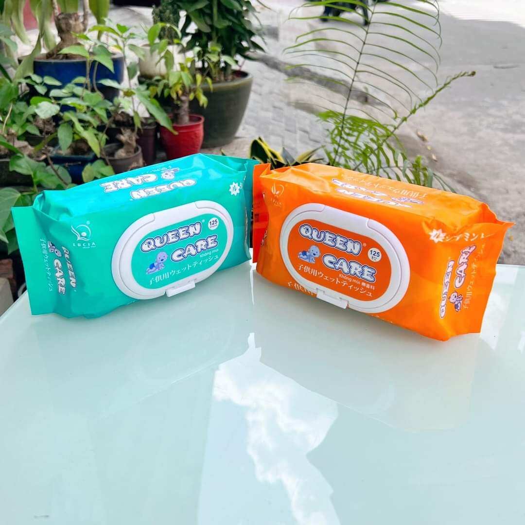Khăn ướt queen care 125 tờ