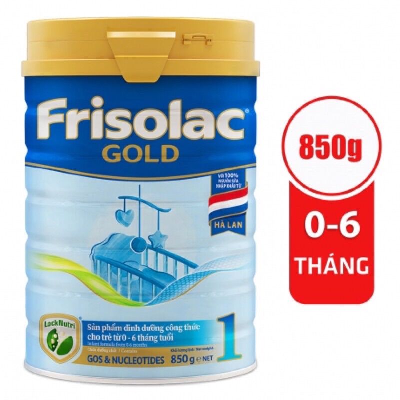 Sữa frisolac gold 1 850g