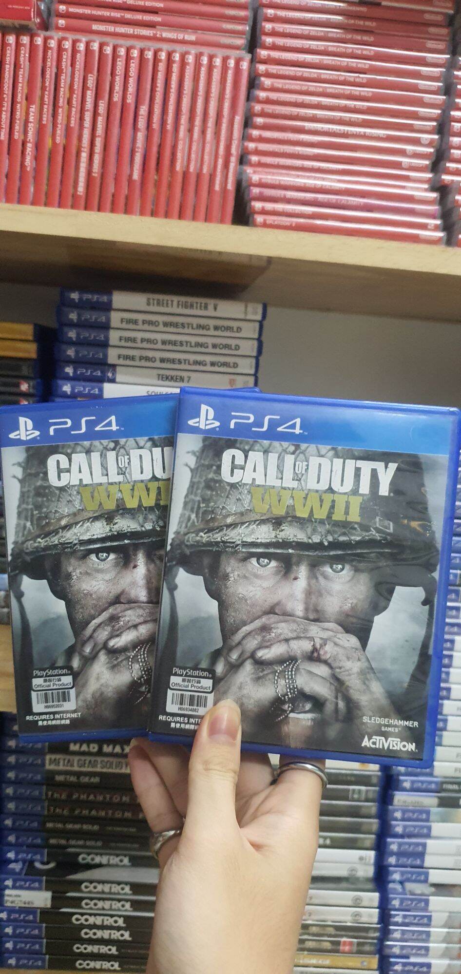Đĩa ps4 call of duty ww2