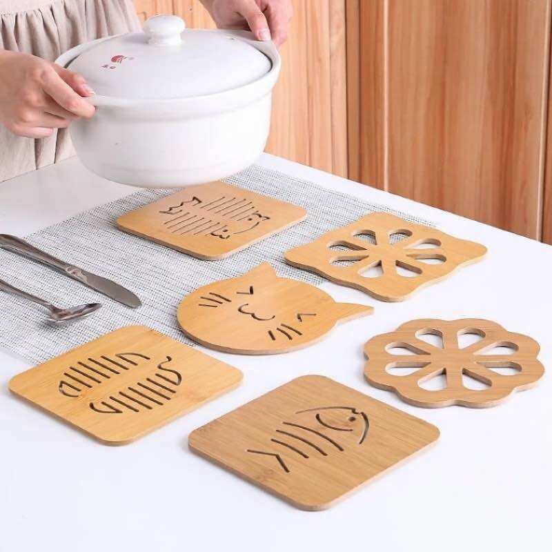 MIẾNG LÓT NỒI CÁCH NHIỆT BẰNG GỖ