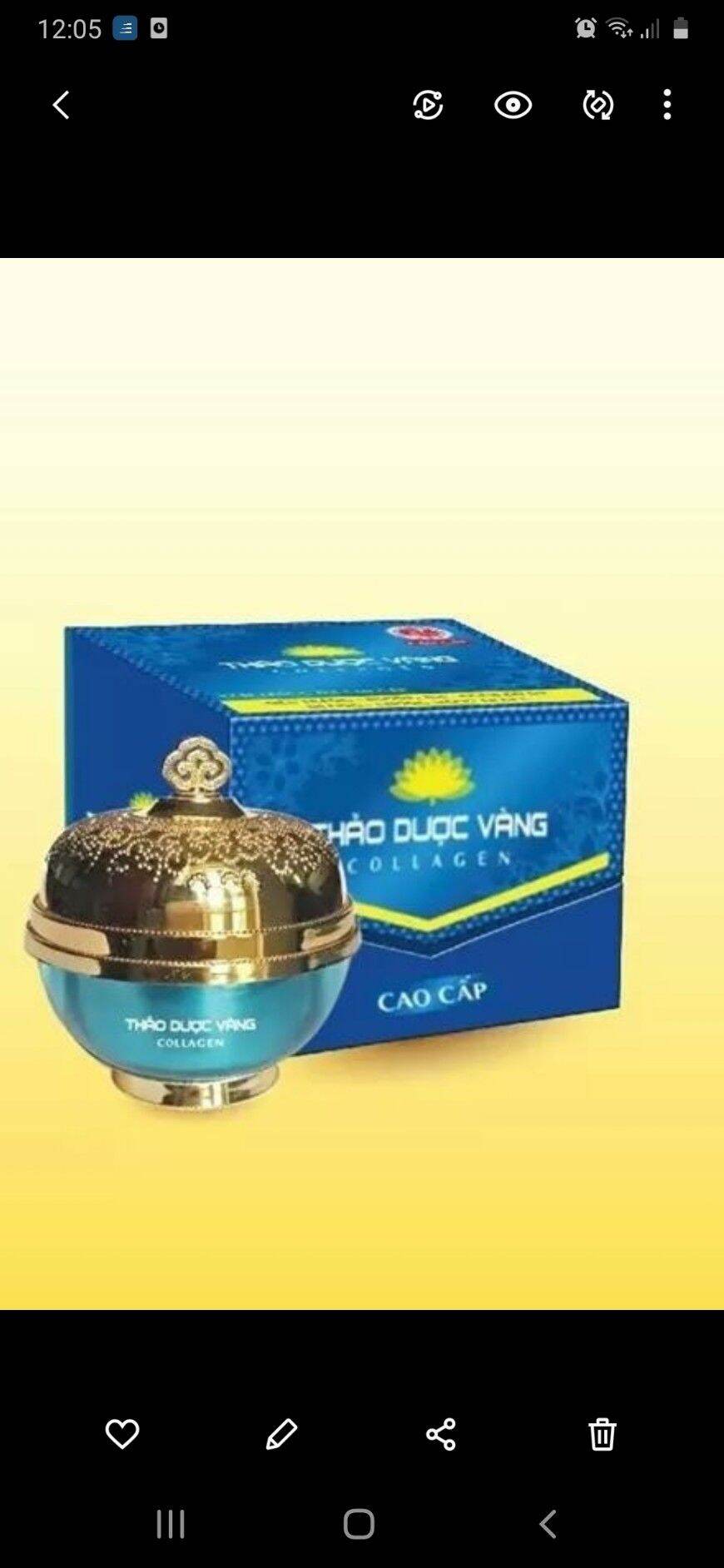 2 hũ kem thảo dược vàng đa chức năng 30g