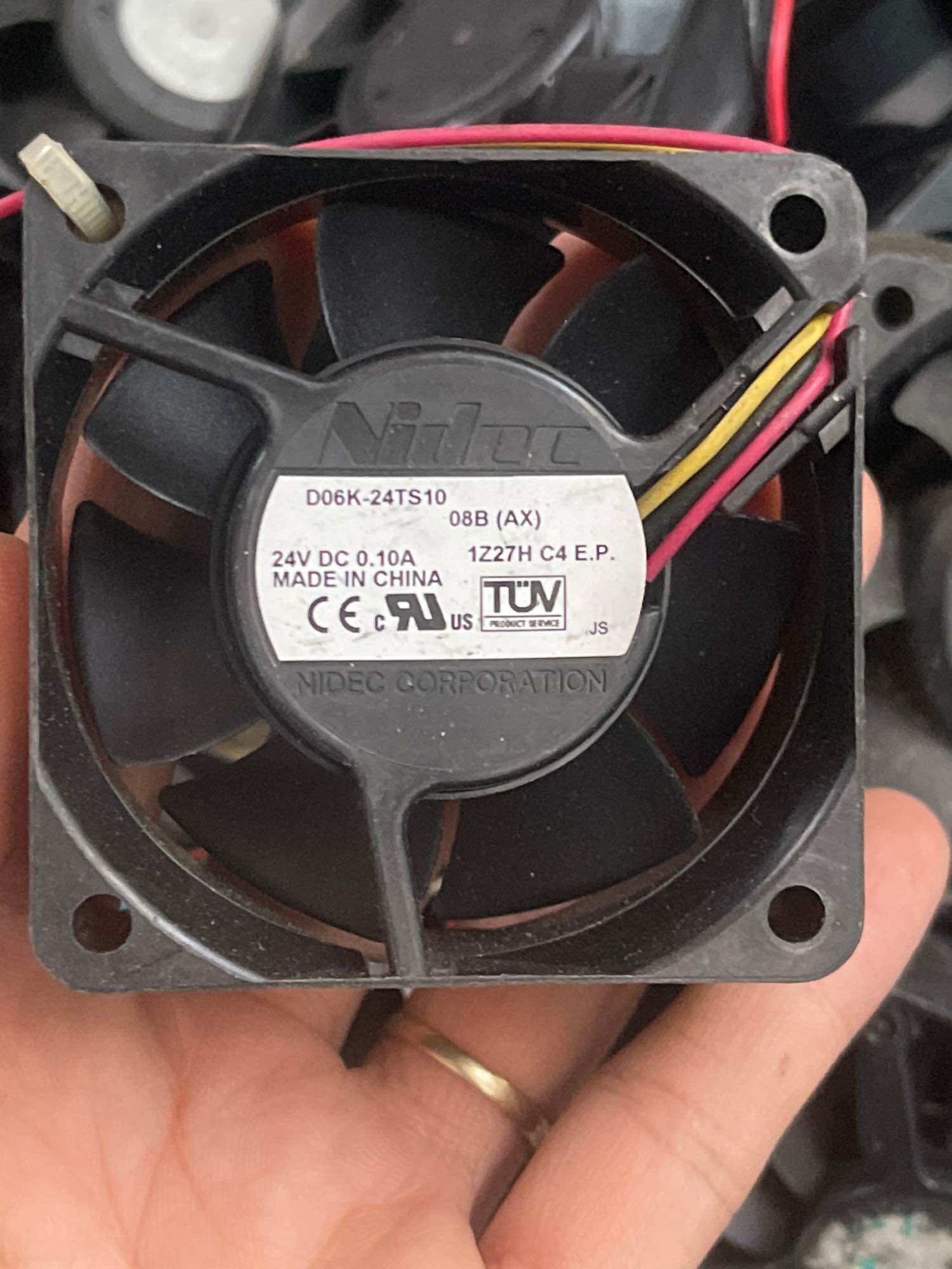 24V Cooling Fan, Size 6X6Cm