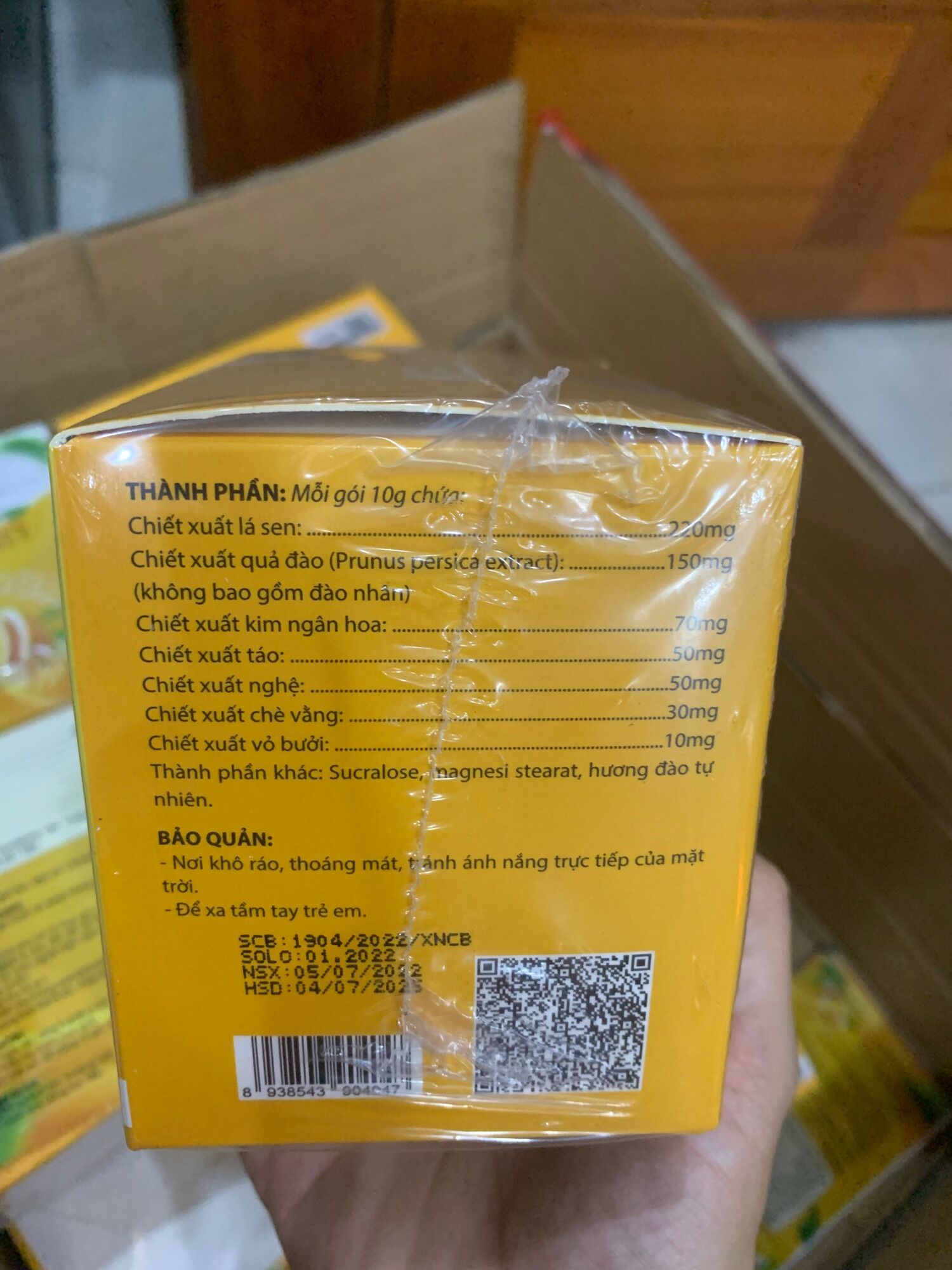 Combo 10 hop TRÀ ĐÀO Kelly Detox GIẢM CÂN (Hàng cty date mới)