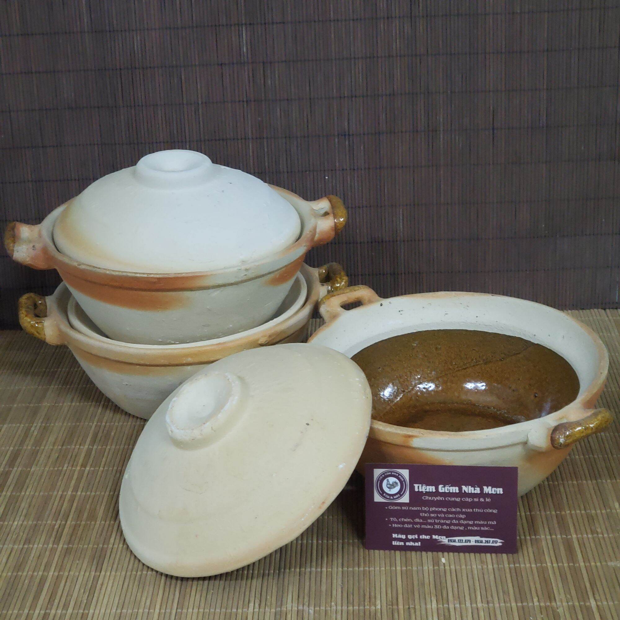 🍀🍀💢🔥nồi đất men size lớn 20cm🔥💢🍀🍀👍 sỉ sll có sẵn😉