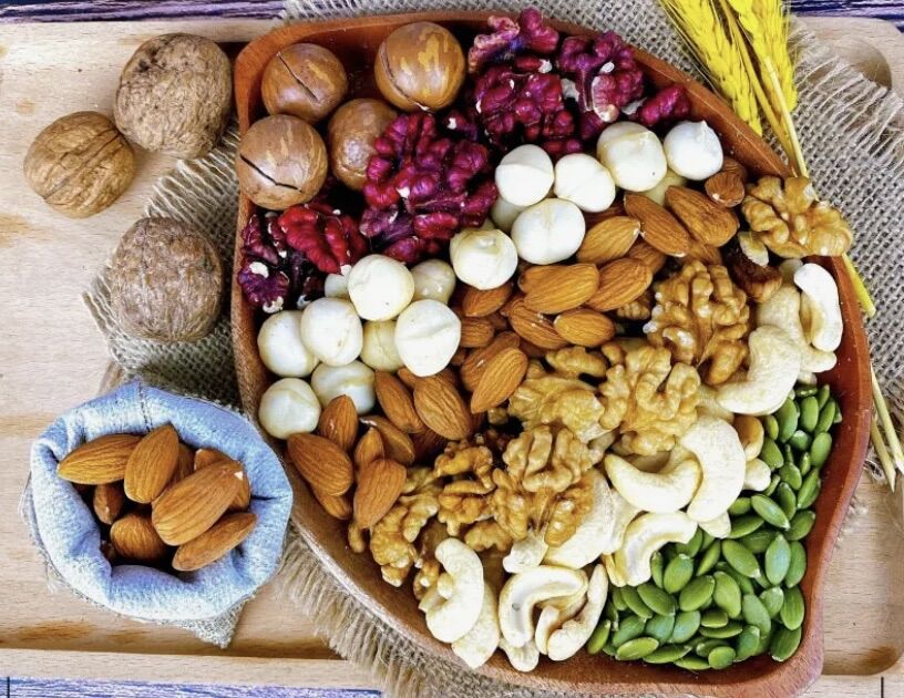 Hạt Mix cao cấp 5 loại hạt
