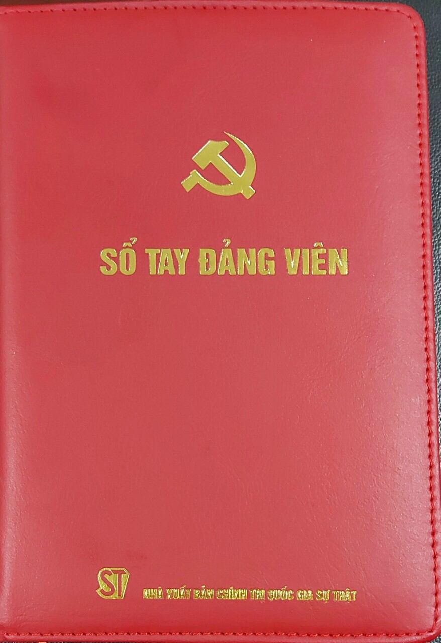 Sổ tay Đảng viên bìa da