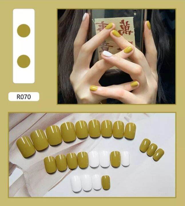 Bộ 24 móng tay giả 3D nhiều mẫu