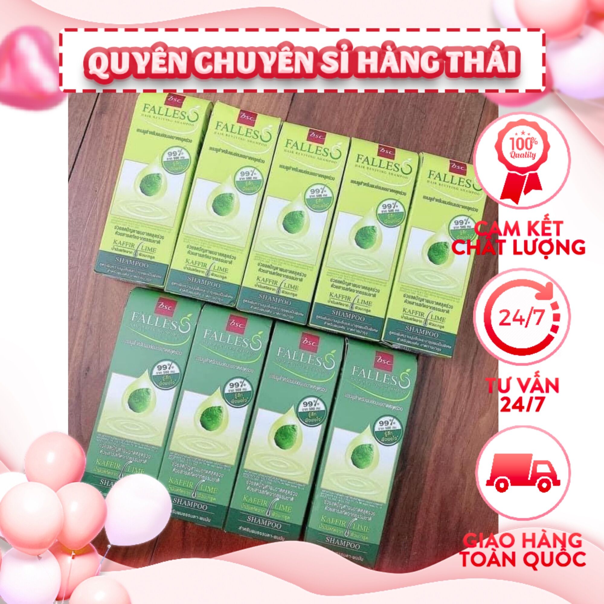 Dầu gội ngăn rụng tóc kích mọc tóc faller 180g thái lan