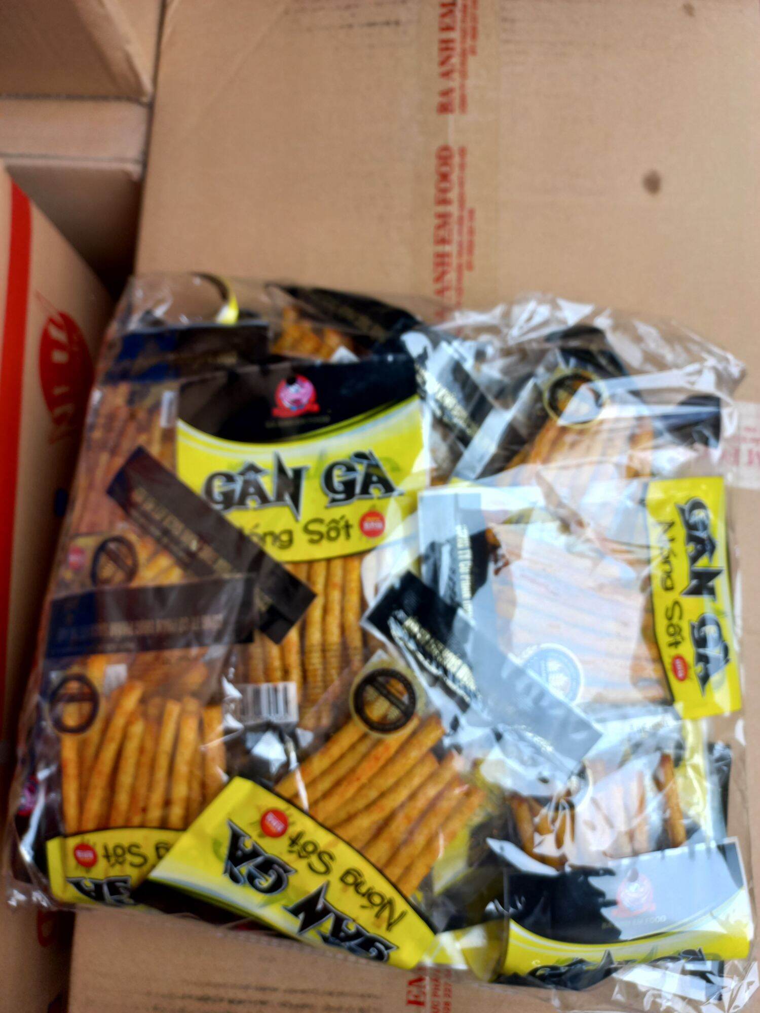 gân  gà nóng sốt