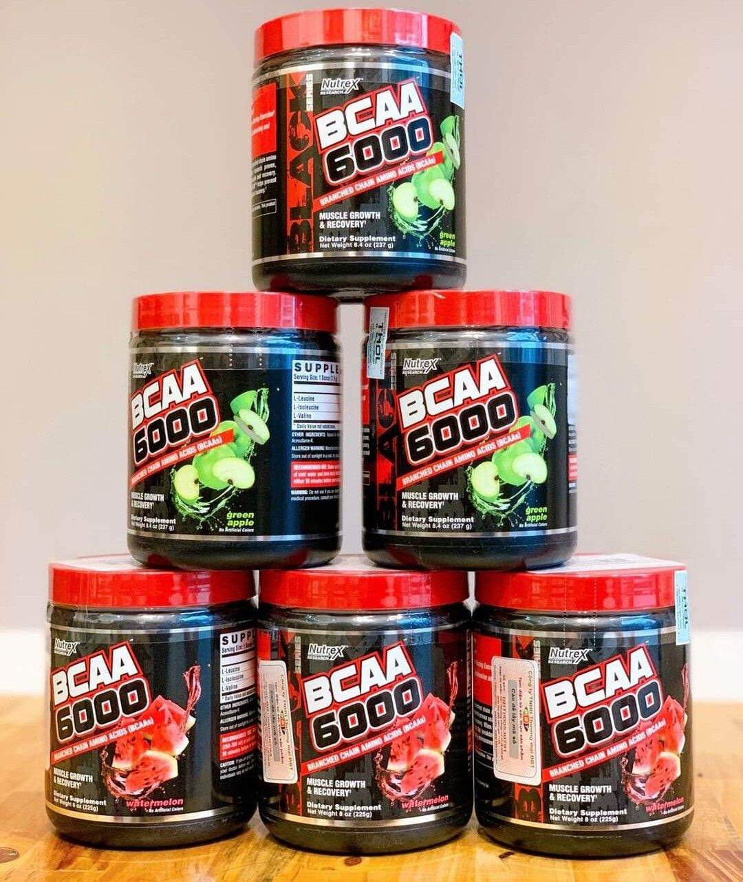 NUTREX BCAA 6000 TĂNG CƠ PHỤC HỒI CƠ BẮP 30 SERVING