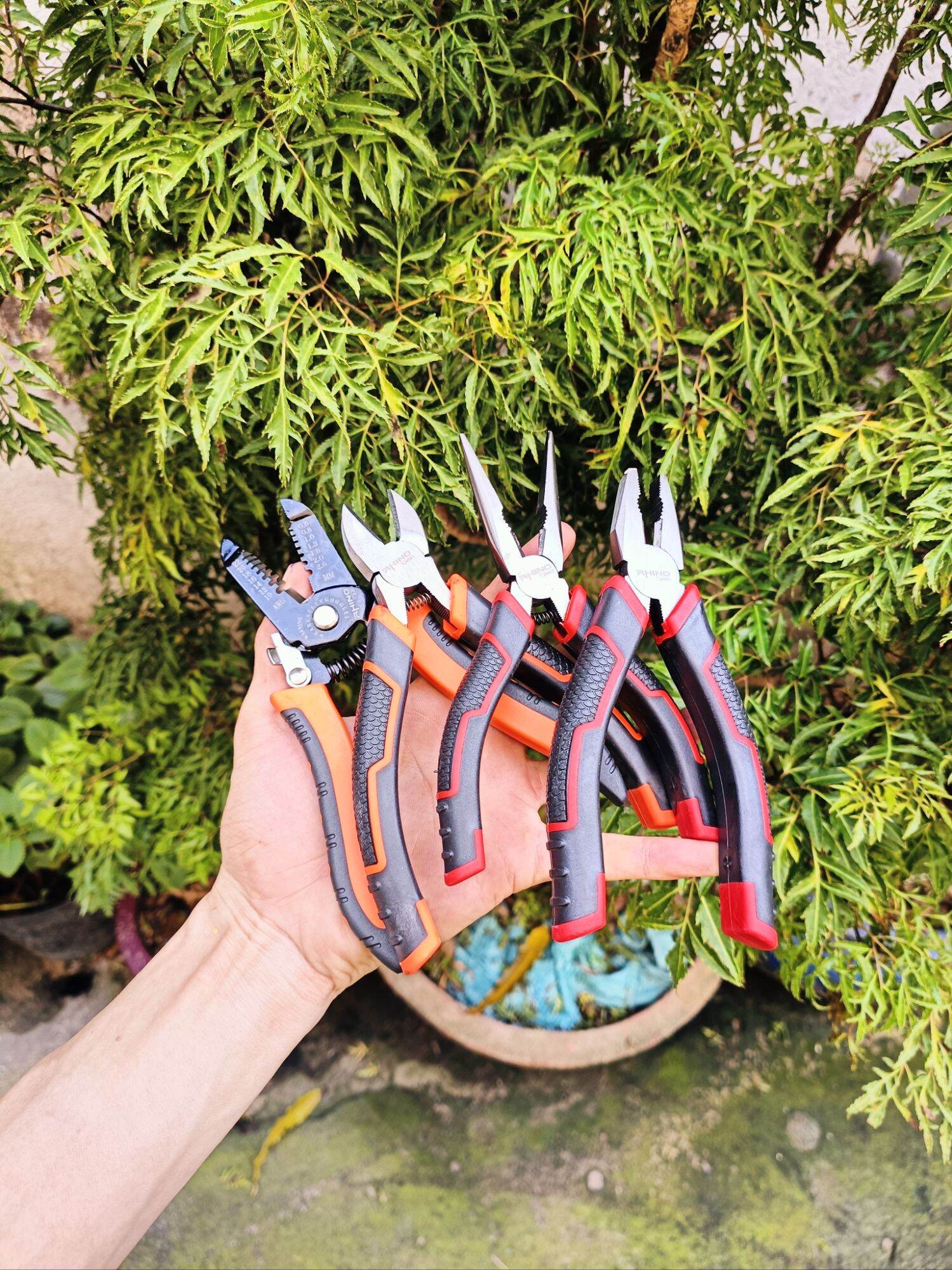 combo bộ 4 kìm RHINO JAPAN cao cấp