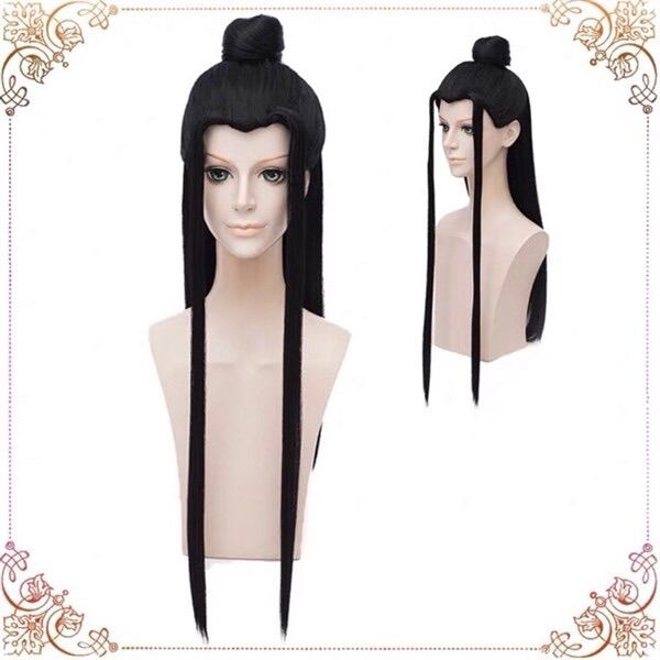Tóc giả cổ trang nam wig cổ trang cả đầu